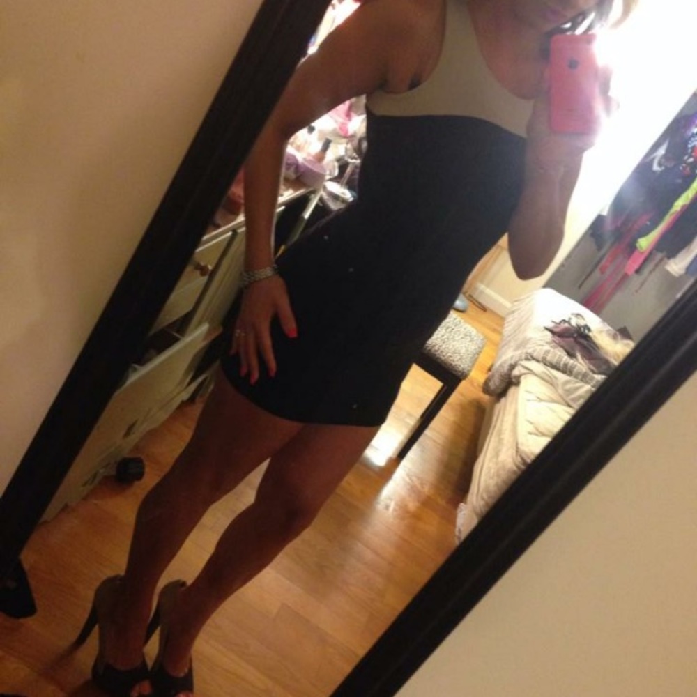 Black and Tan dress