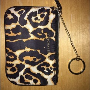 Victoria's Secret cheetah print coin purse