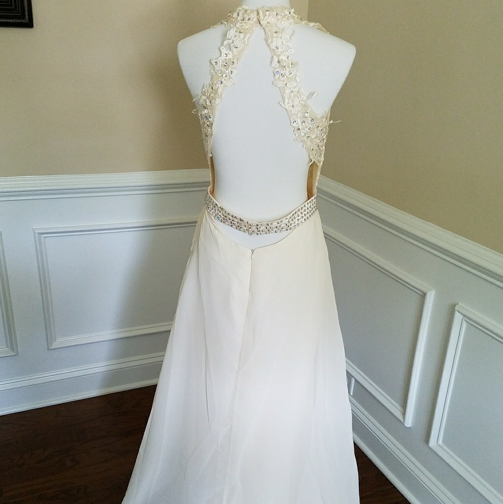 Sexy Lace Bridal Gown Formal Dress Wedding - Picture 7 of 8