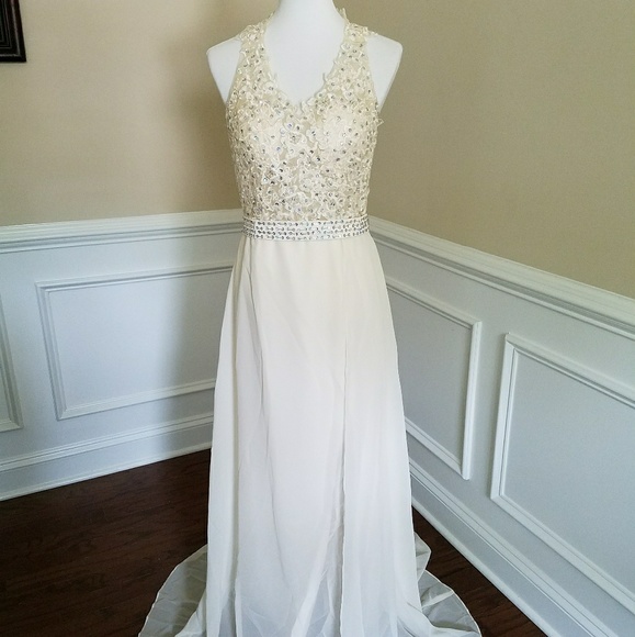 Sexy Lace Bridal Gown Formal Dress Wedding - Picture 6 of 8