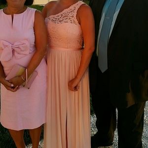 Belini (pinky peach) long dress