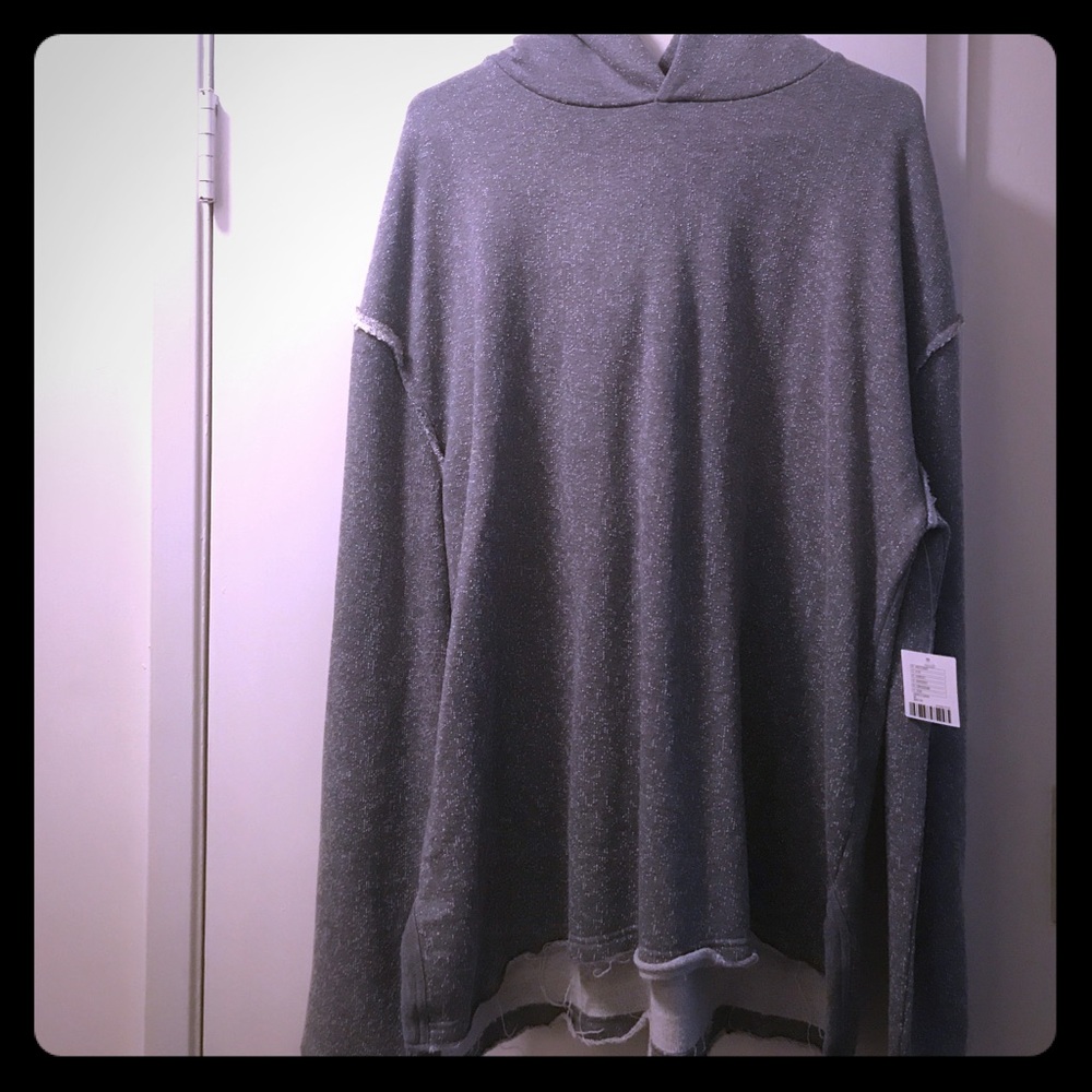 Urban outfitter hoodie i grey melange