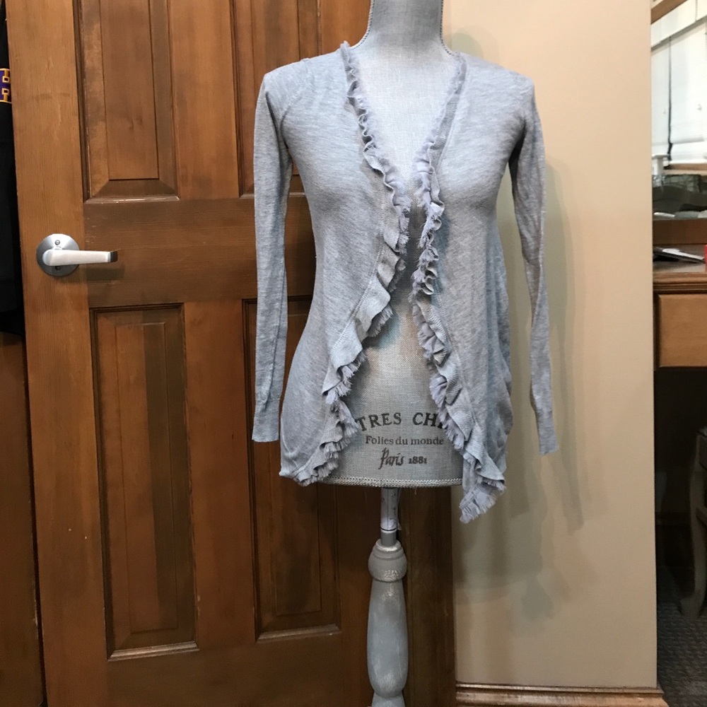 Gray Cardigan