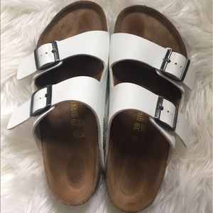 White birkenstocks