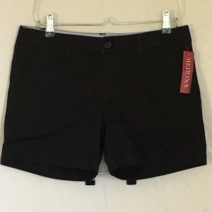 Merona black dress shorts