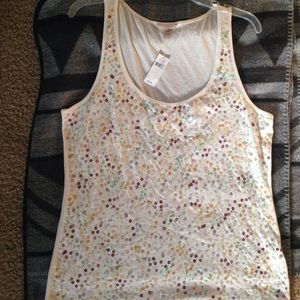🐠 Banana Republic Confetti tank top
