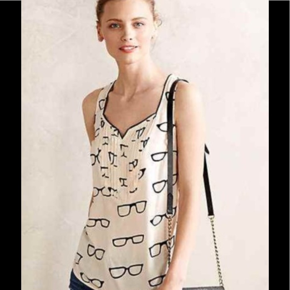 In search of... Maeve Glasses tank top, size 4-6