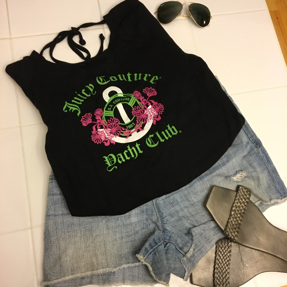 Vintage Juicy Couture open back sweatshirt-size M