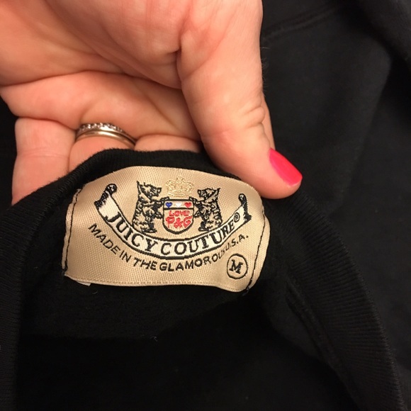 Vintage Juicy Couture open back sweatshirt-size M - Picture 4 of 5