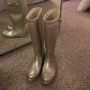 Gold Hunter Original Tall Rain Boots - size 6