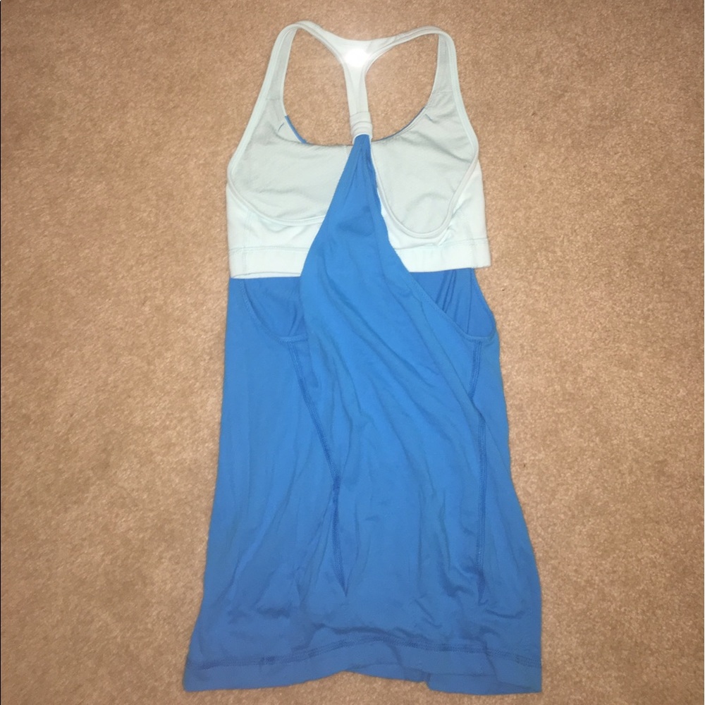 Lululemon Tank Top with Built In Sports Bra - Picture 2 of 3