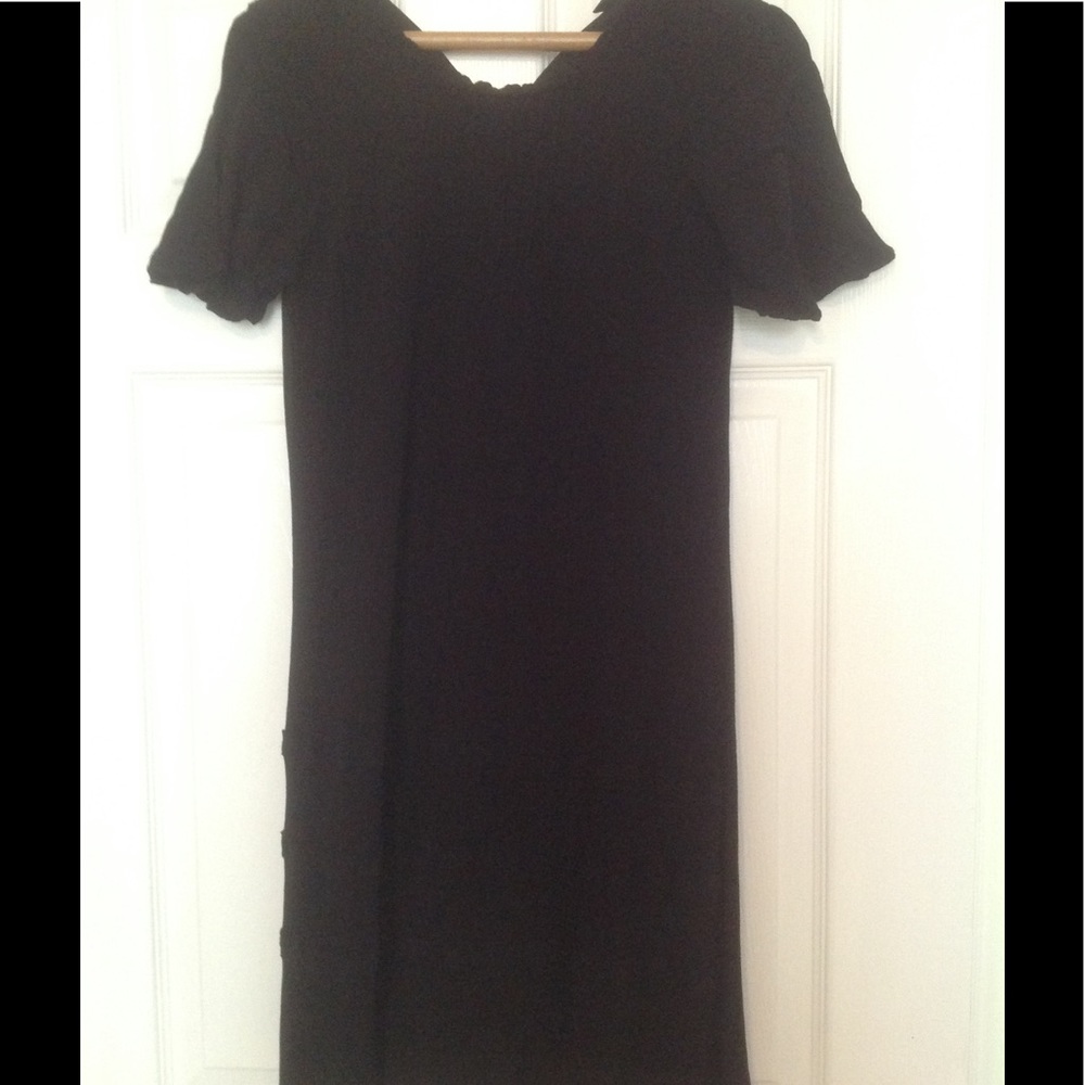 Black baby doll dress