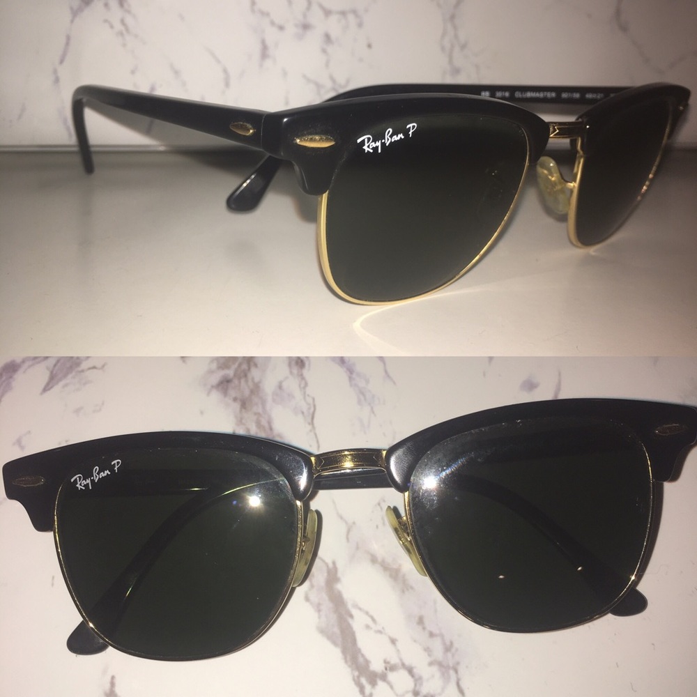 Ray-Ban clubmaster wayfarer polarized tortoise