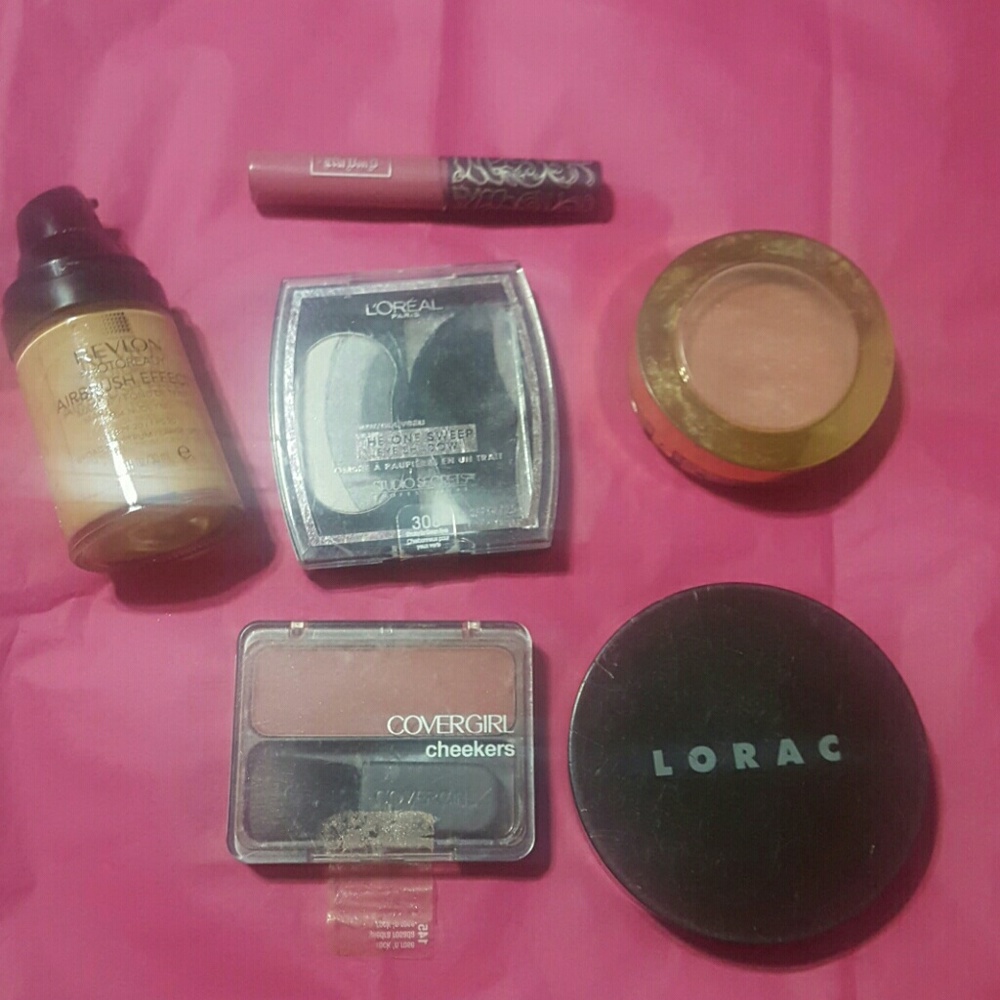 used Lorac Covergirl Kate Bond D L'Oreal and Revlo