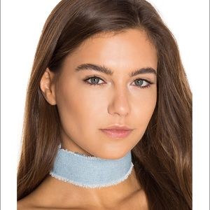 Denim Choker
