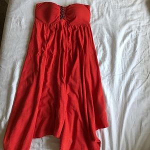 Roxy strapless dress