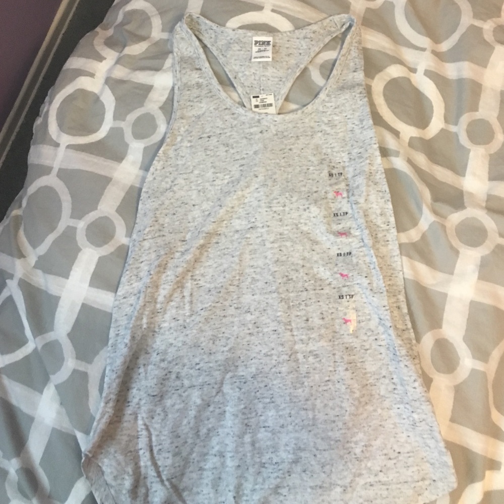 Gray Pink VS tank top/sleepwear