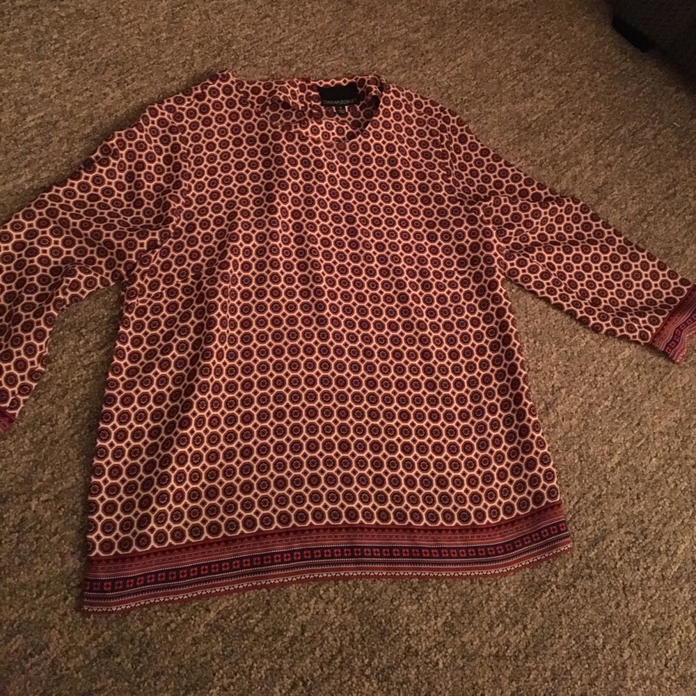 Long sleeve patterned