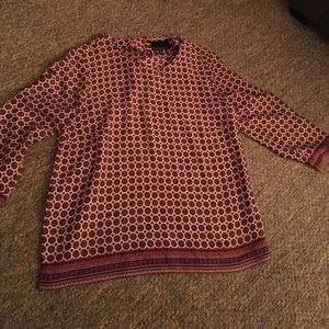 Long sleeve patterned