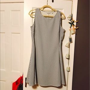 New York and Co. Gingham Dress L