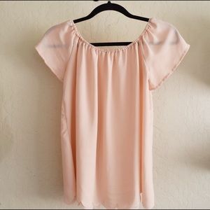 Off the shoulder top