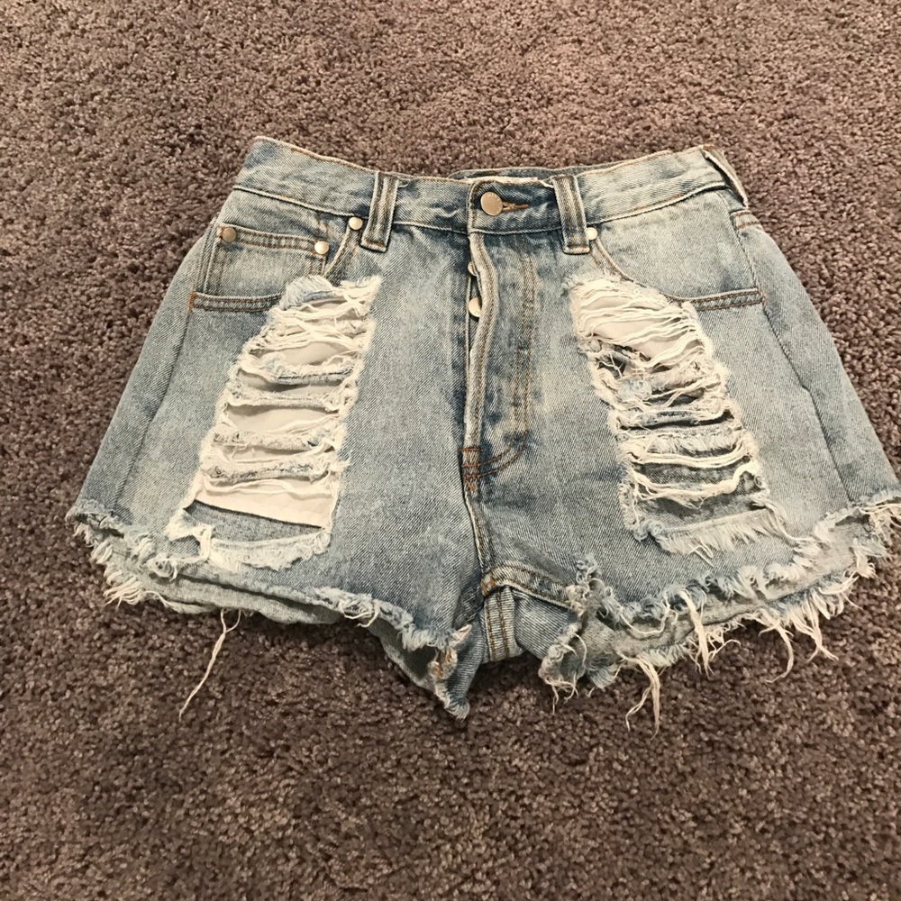 Minkpink jean shorts