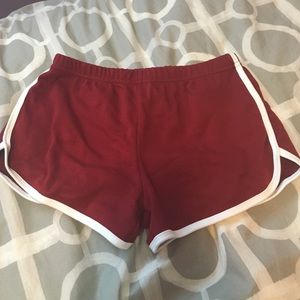 Red American Apparel Shorts