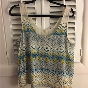 Patterned tank top