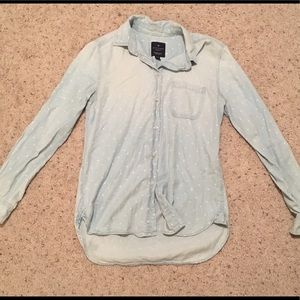 American Eagle button up