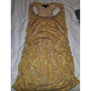 I.N.C. rouched tank top