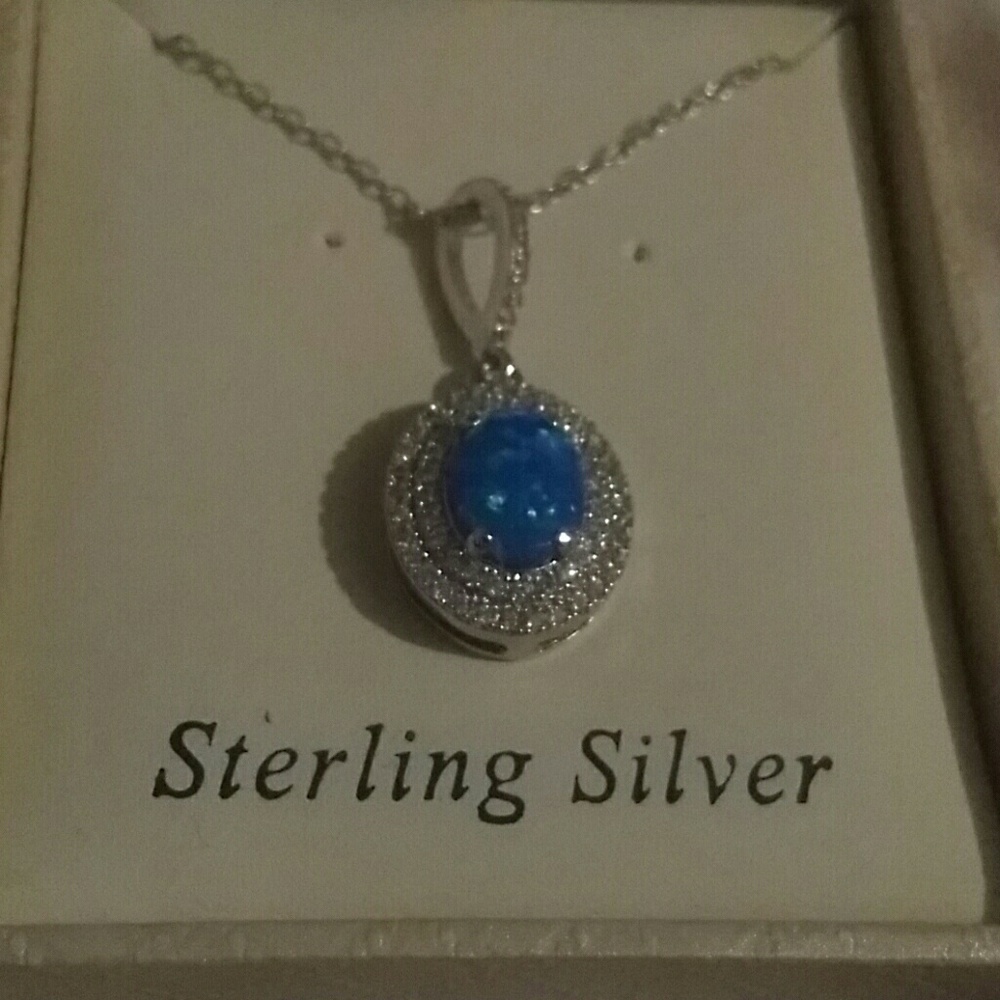 Artemisia opal necklace SS 925 new