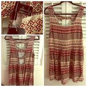 Forever 21 Patterned Dress Size X-large