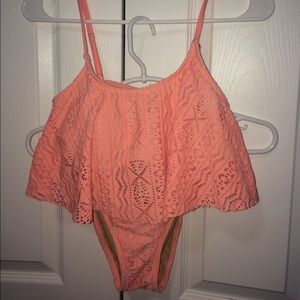 coral bikini