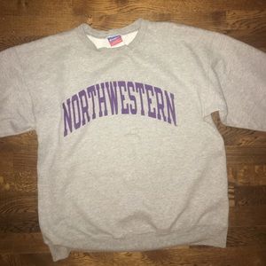 Champion Northwestern Crew Neck Sweatshirt