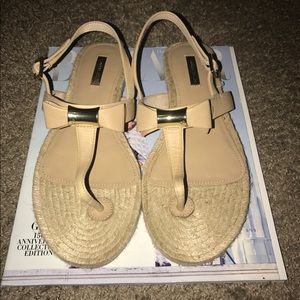 Louise et Cie Adrean Sandal Tan Sz 8.5/38.5