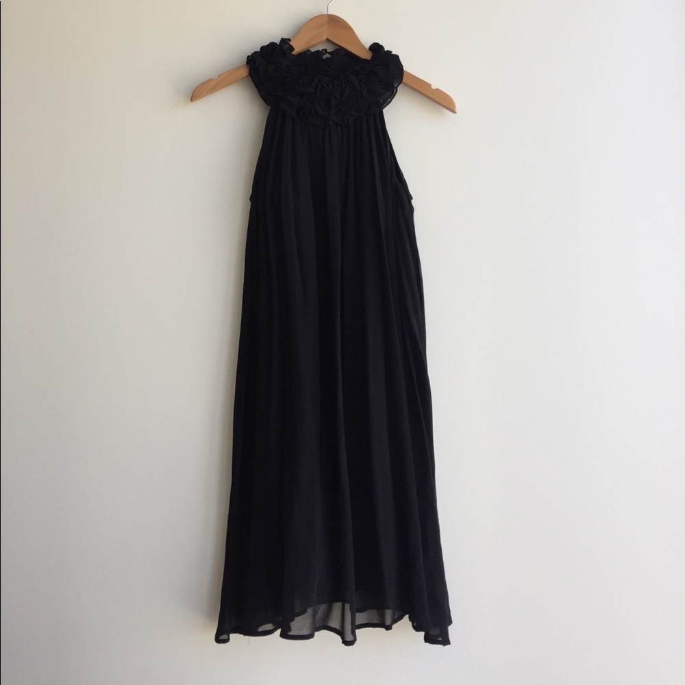 french connection ruffle dress