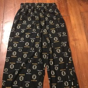 Boston bruins pj bottoms.mens