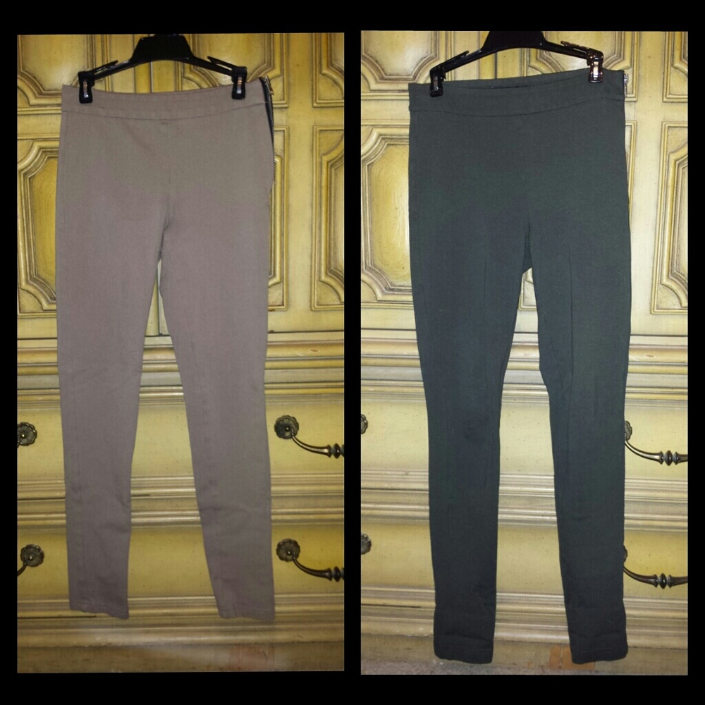 Short Side Zip Jeggings