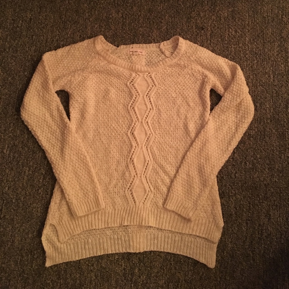 Cream sweater