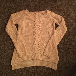 Cream sweater