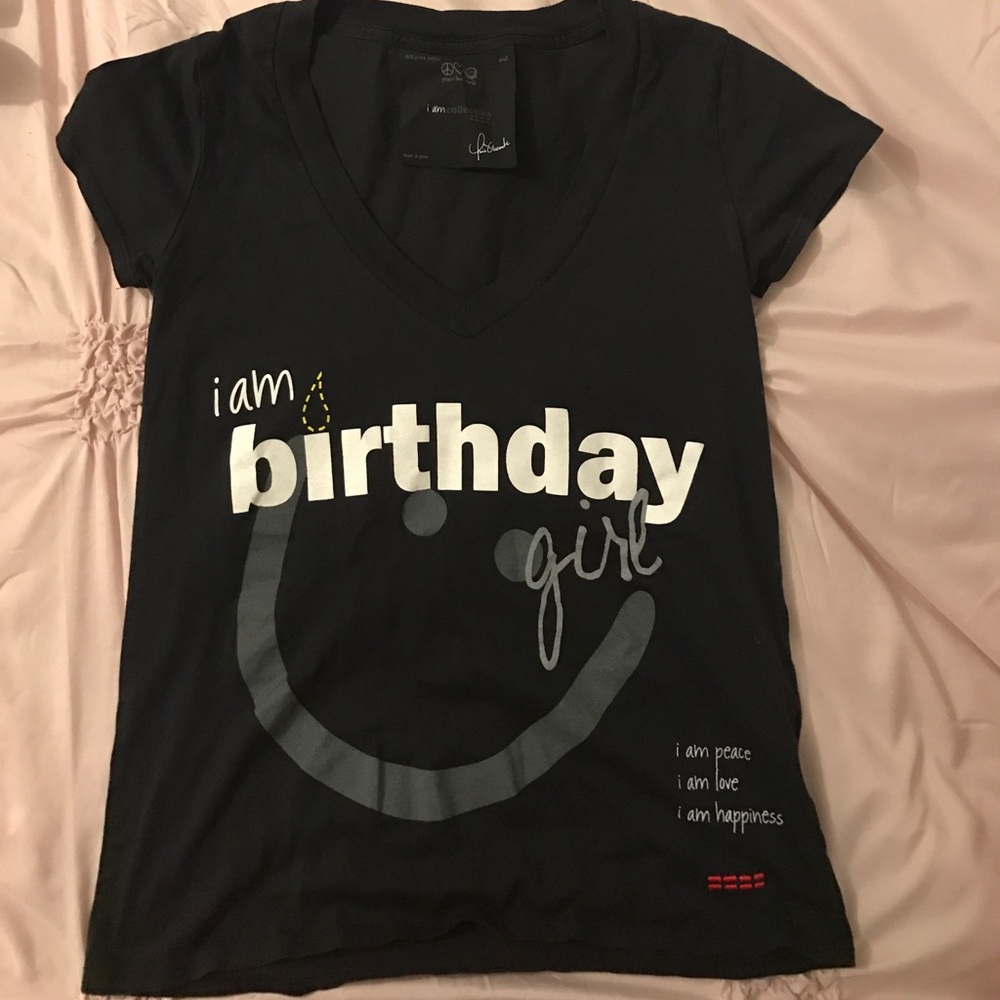 Peace love world Birthday Shirt