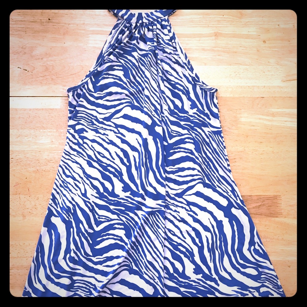 Flirty Zebra spring halter! Suuuper easy to wear!
