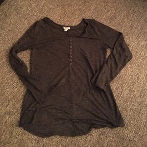 Heather Grey Long sleeve