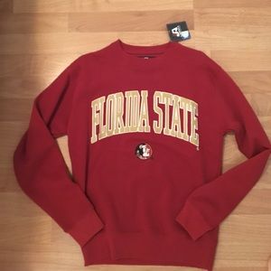 Florida State University crew neck sweatshirt
