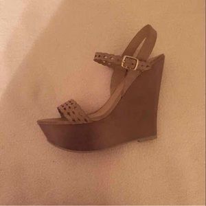 Tan wedges