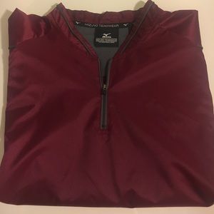 Maroon Mizuno Batting Jacket
