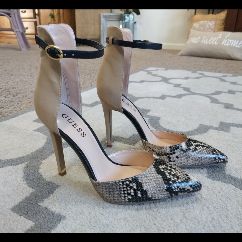 *NEW* Guess ankle strap heels
