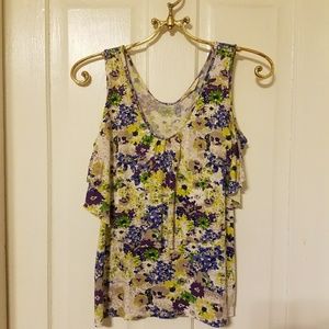 Old Navy floral tank top