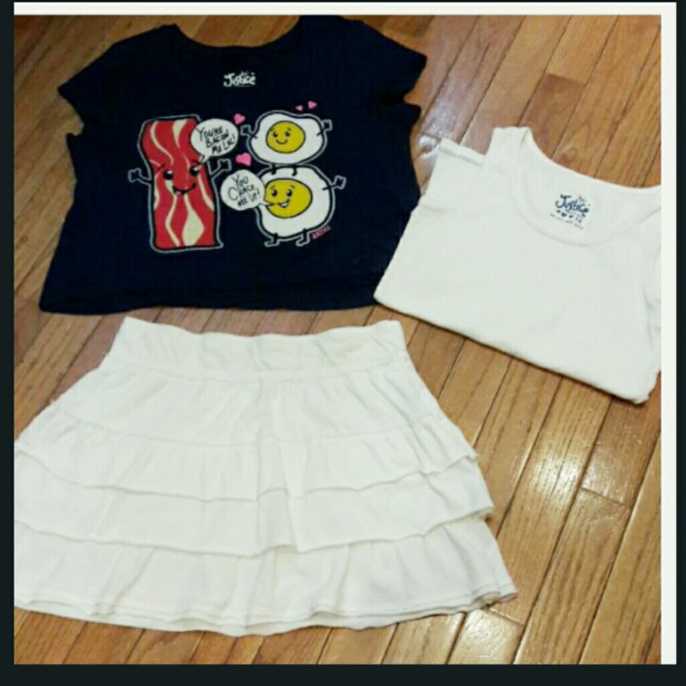 Girls Justice 3 piece outfit Size 14