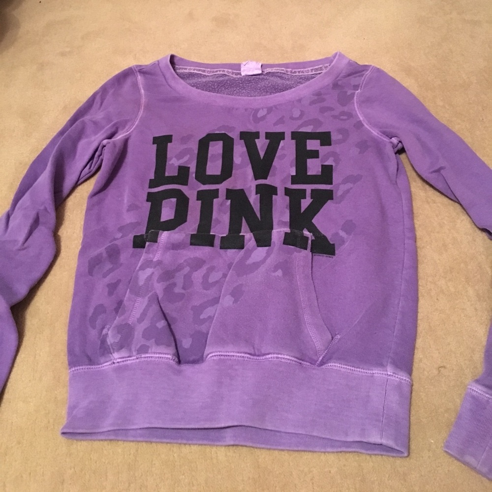 purple cheetah sweatshirt